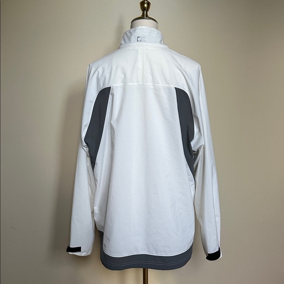 Cutter & Buck Pro Football Hall of Fame WeatherTec Pullover Jacket Windbreaker - Picture 3 of 6